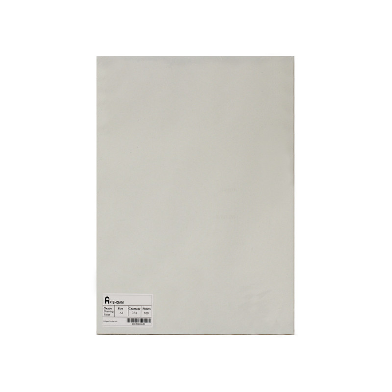 کاغذ A3 پیشگام مدل drawing3040 بسته 100 عددی