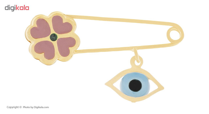 سنجاق سینه طلا 18 عیار زنانه کد 209