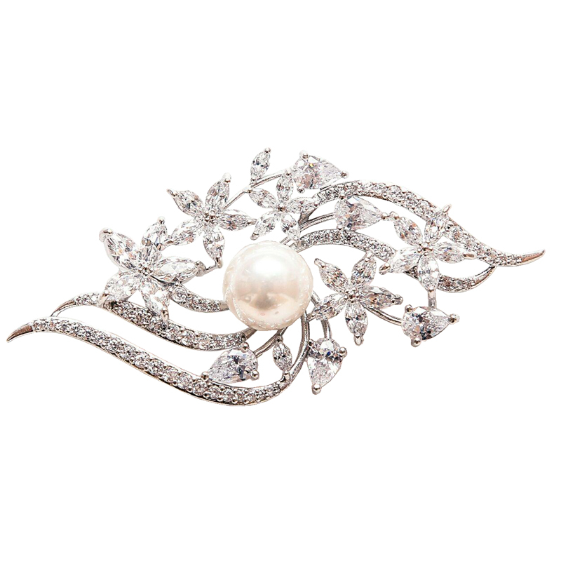 گل سینه زنانه شهر جواهر کد SJ-BR060