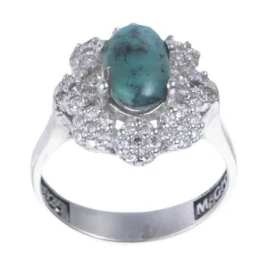 انگشتر نقره زنانه کد 333