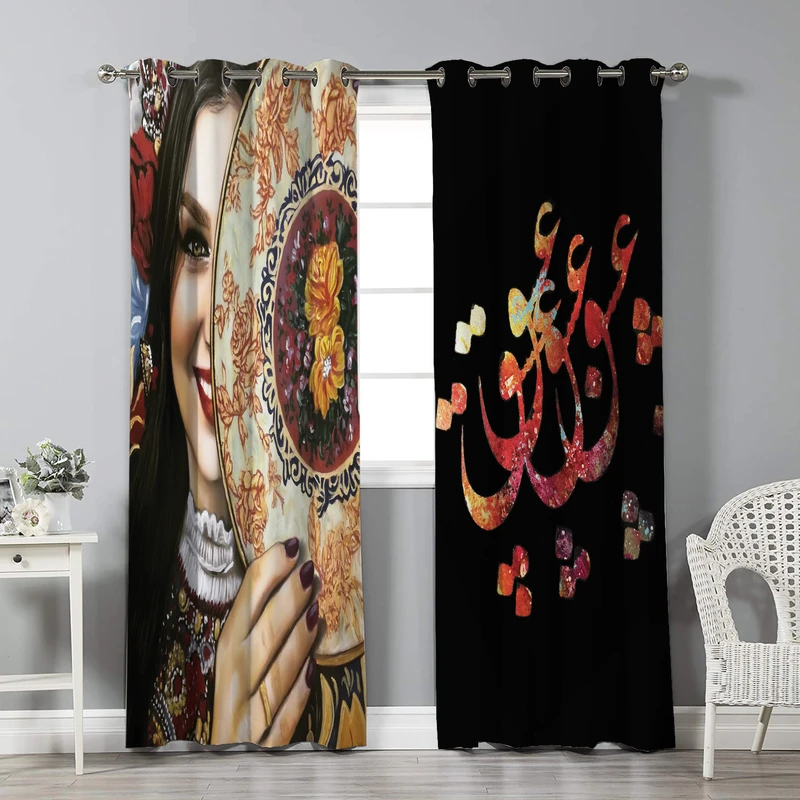 پرده نیروانا مدل pl1455 سایز 280 × 140 سانتی متر