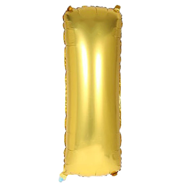 بادکنک فویلی طرح حروف انگلیسی I کد 210