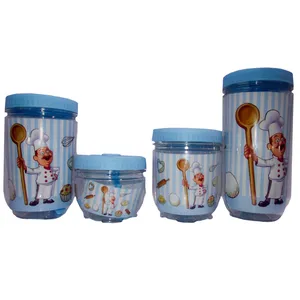 بانکه  طرح chef مجموعه 4 عددی