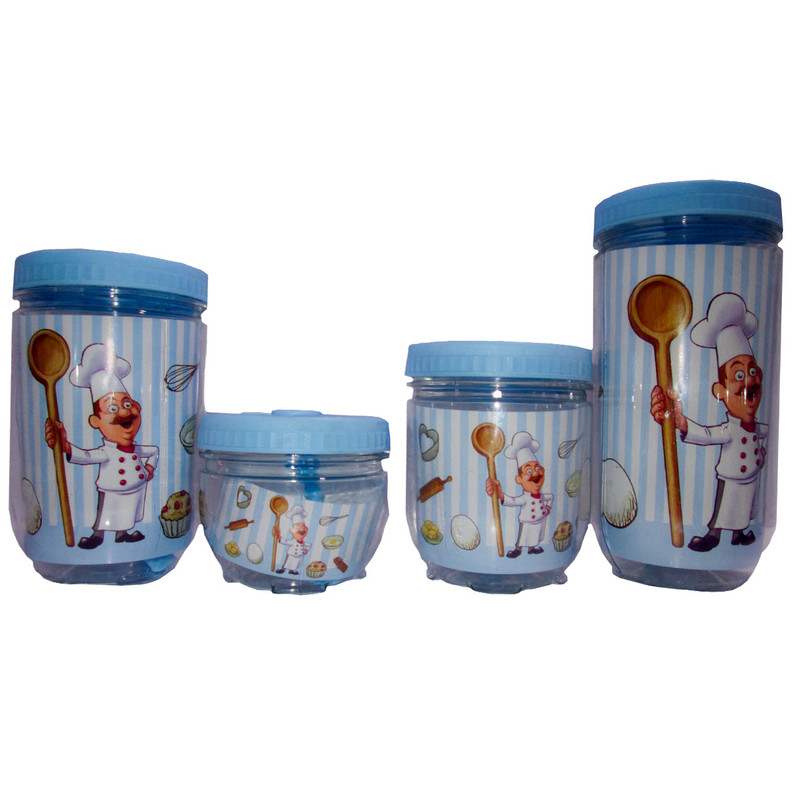 بانکه  طرح chef مجموعه 4 عددی