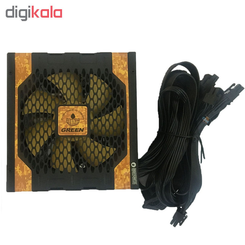 منبع تغذیه کامپیوتر گرین مدل GP650A-UK PLUS