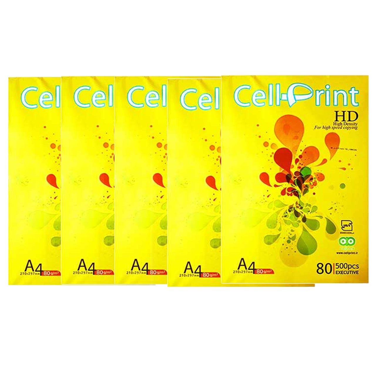 کاغذ A4 سل پرینت اچ دی مدل 003 بسته 2500 عددی