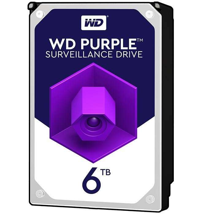 هارددیسک اینترنال وسترن دیجیتال مدل Purple WD60PURX ظرفیت6 ترابایت هارددیسک اینترنال وسترن دیجیتال مدل Purple WD60PURX ظرفیت6 ترابایت