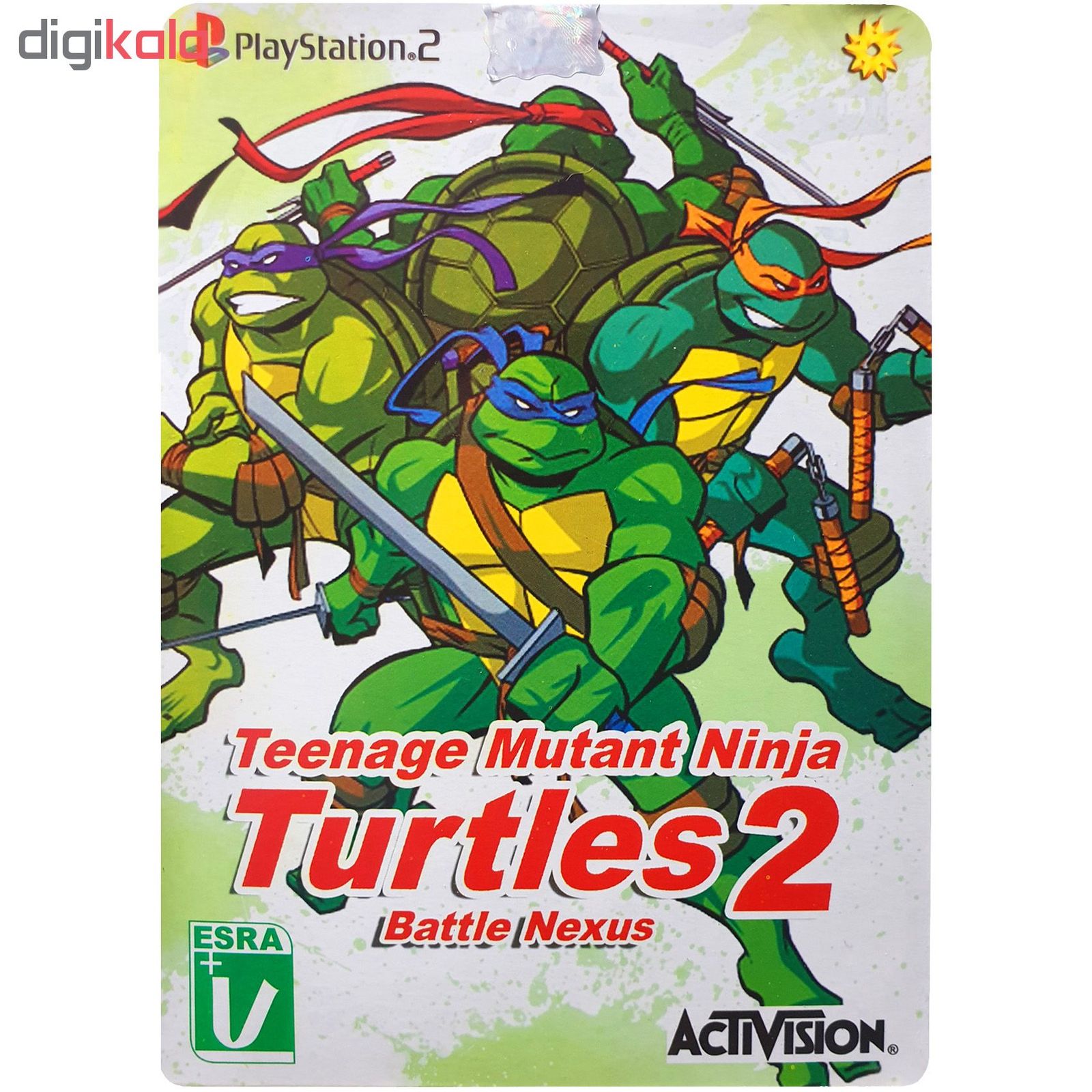 بازی Teenage Mutant Ninja Turtles 2 مخصوص PS2