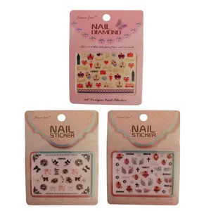 استیکر طراحی ناخن اسنو فاکس کد 0036 مجوعه 3 عددی