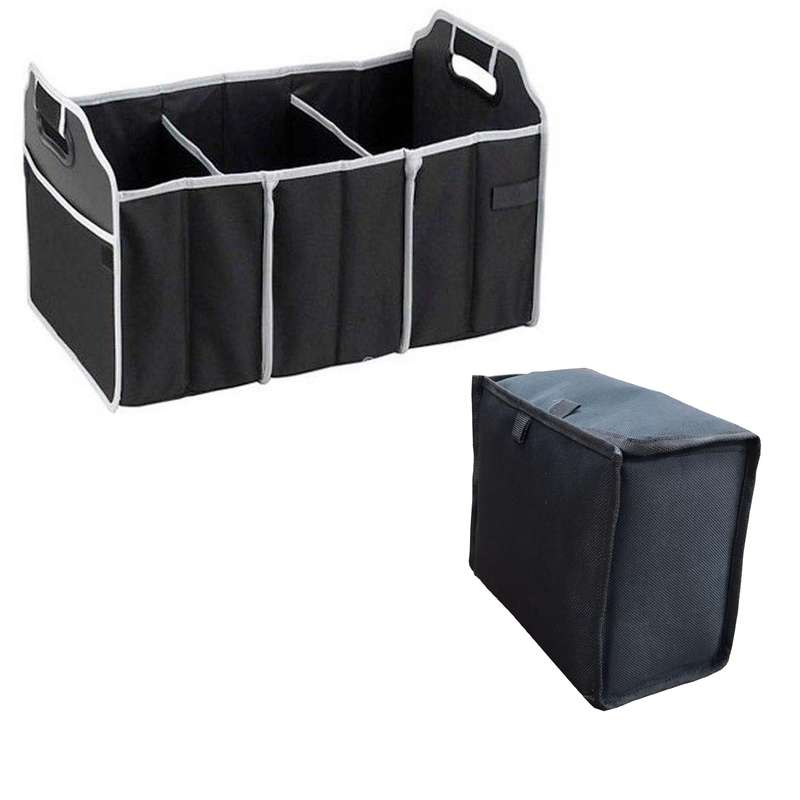 نظم دهنده صندوق عقب خودرو کد 0118 به همراه کیف نگهدارنده نوشیدنی