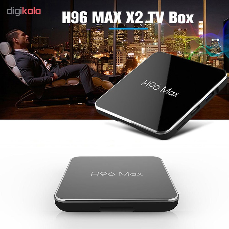 اندروید باکس اچ96 مدل مکس ایکس2 4/32
