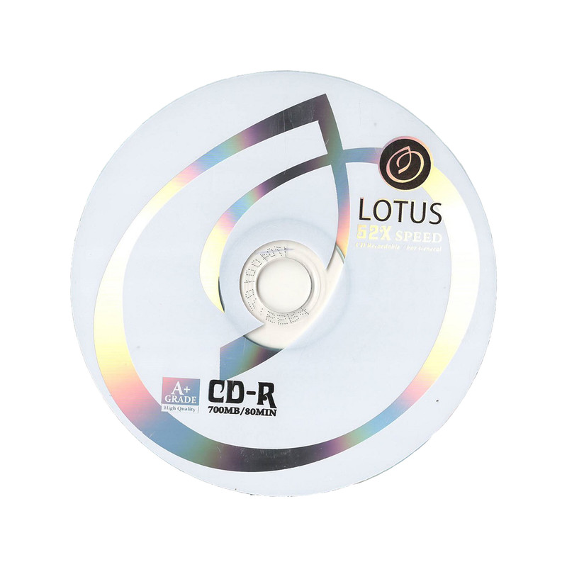 سی دی خام لوتوس مدل LS50 بسته 50 عددی
