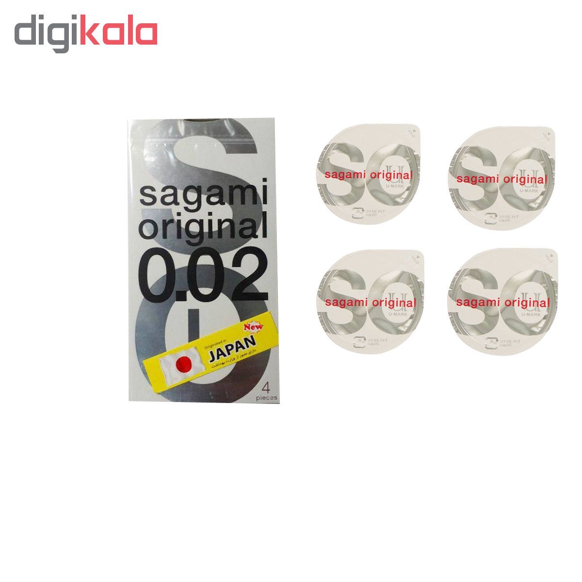کاندوم ساگامی مدل L02-4 بسته 4 عددی -  - 3