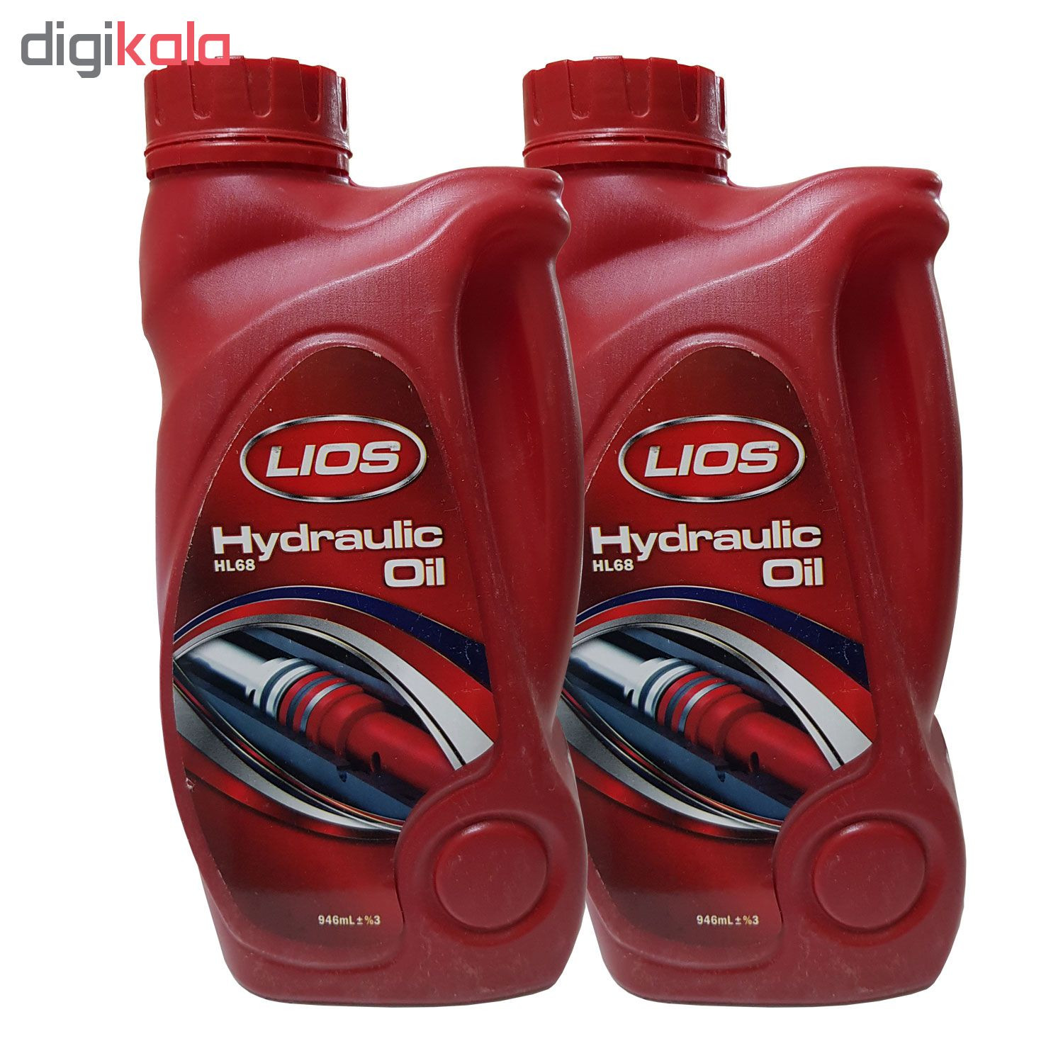 روغن هیدرولیک لیوس مدل HL68 حجم 946 میلی لیتر بسته 2 عددی