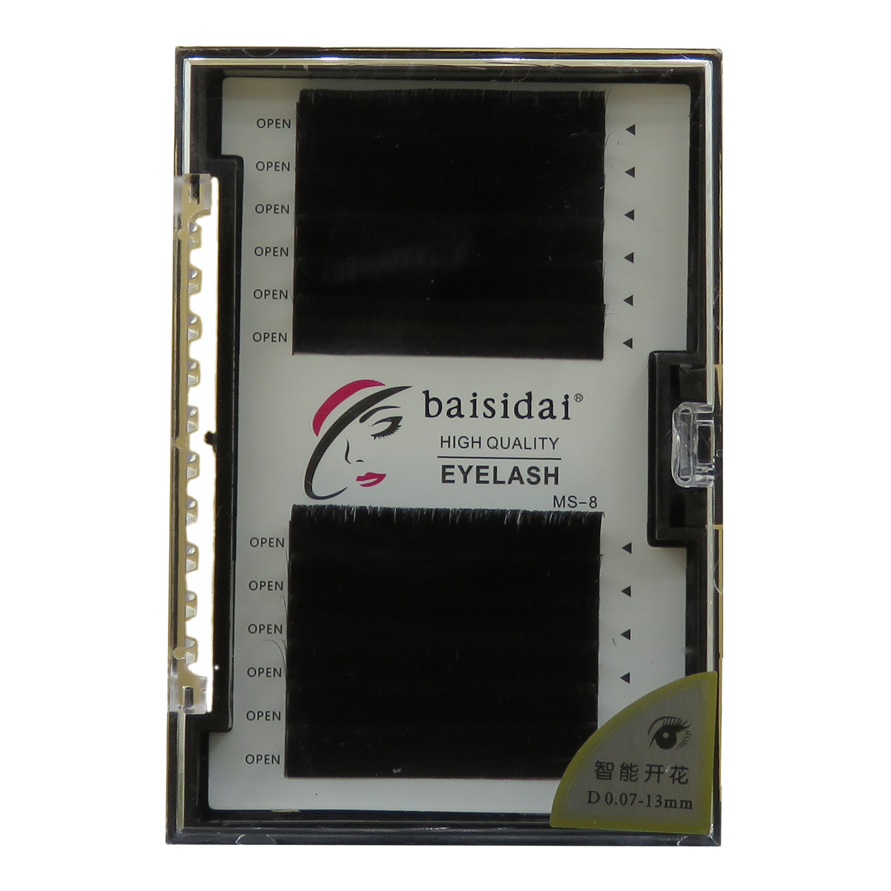 مژه مصنوعی بایسیدای مدل Volume lashes D کد 01