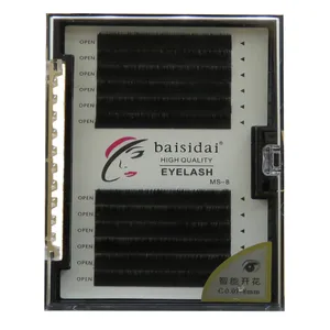 مژه مصنوعی بایسیدای مدل Volume lashes C کد 01