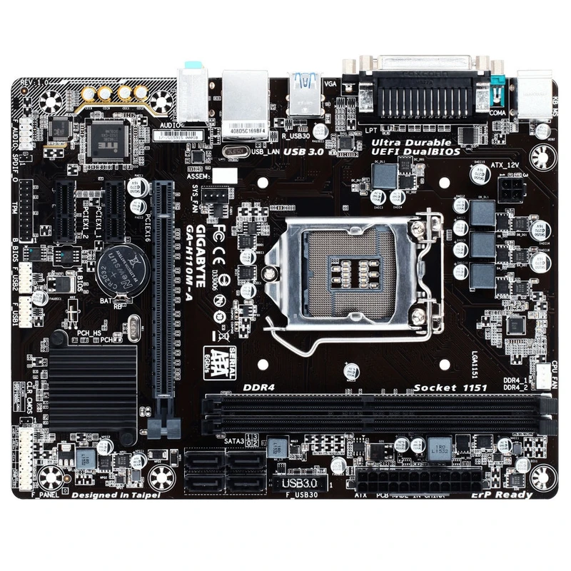 مادربرد گیگابایت مدل H110M-A