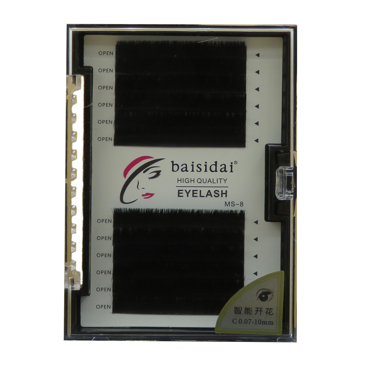 مژه مصنوعی بایسیدای مدل Volume lashes C کد 03