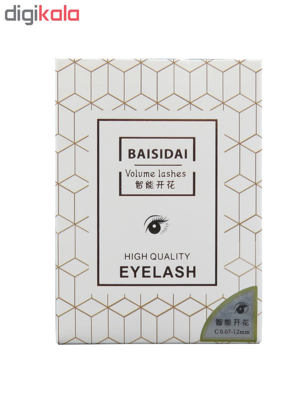 مژه مصنوعی بایسیدای مدل Volume lashes C کد 05