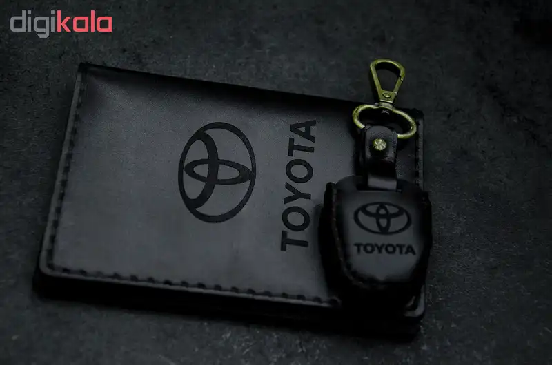 ست هدیه چرمینه اسپرت طرح تویوتا کد 55027-BTHREE