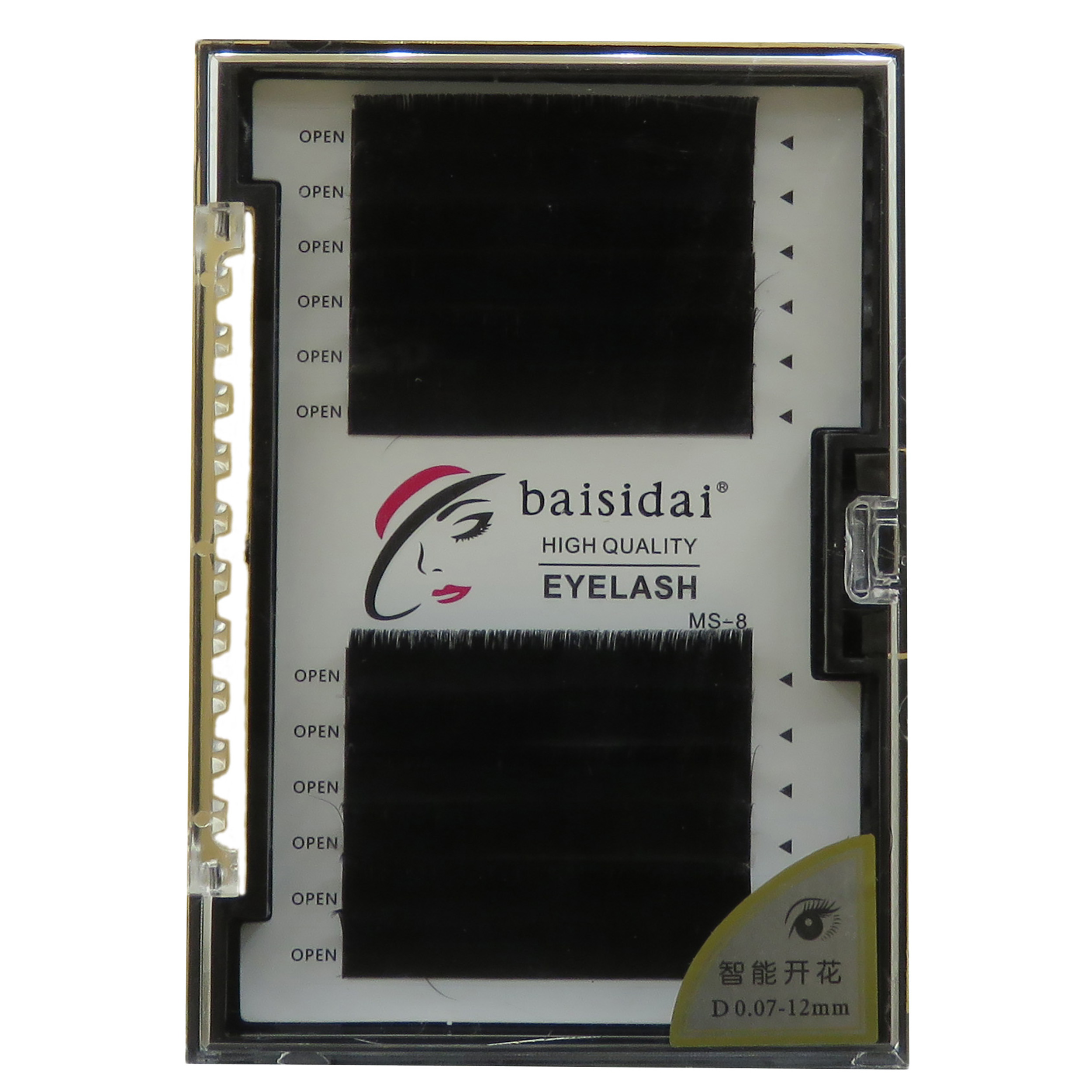 مژه مصنوعی بایسیدای مدل Volume lashes D کد 11