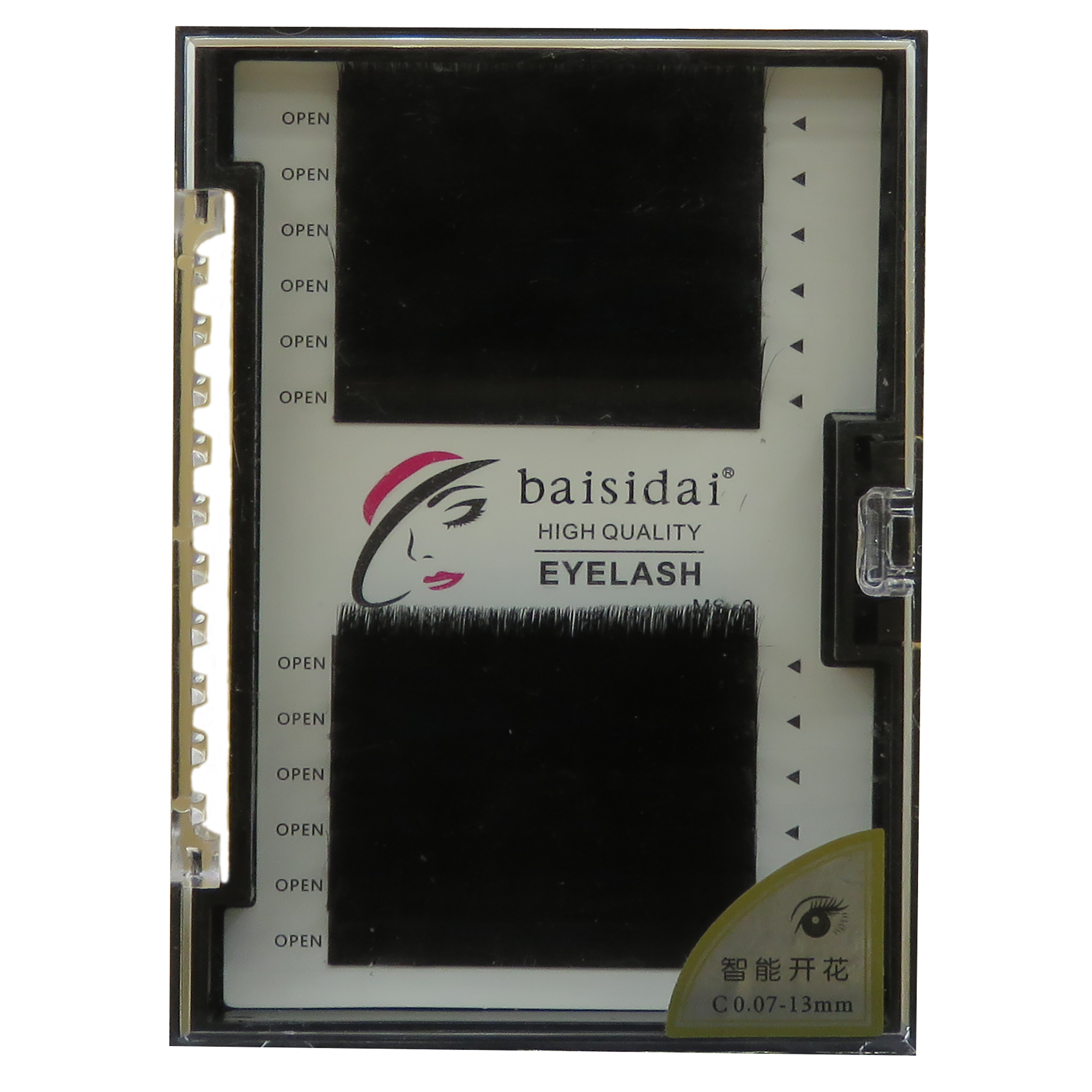 مژه مصنوعی بایسیدای مدل Volume lashes C کد 06