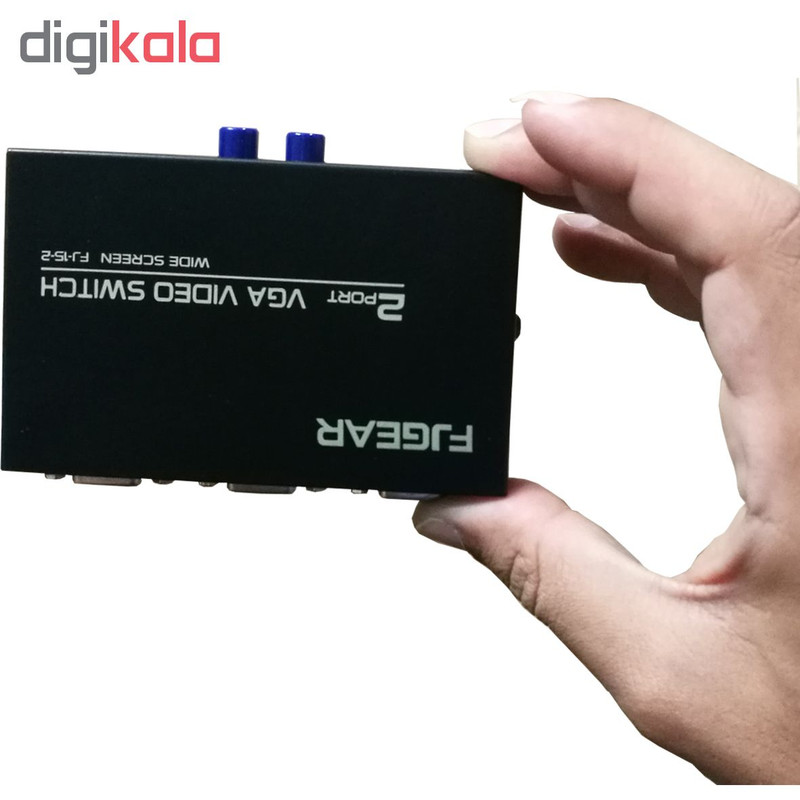 سوئیچ KVM دو پورت اف جی گیر مدل VGA 2-15