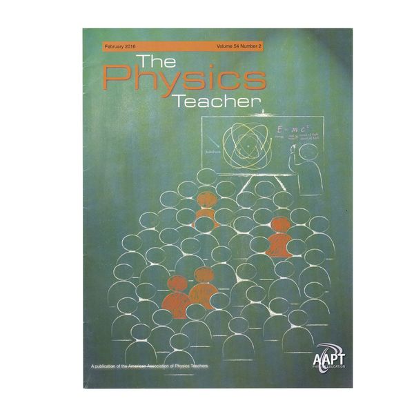 مجله The Physics Teacher فوریه 2016 مجله The Physics Teacher فوریه 2016