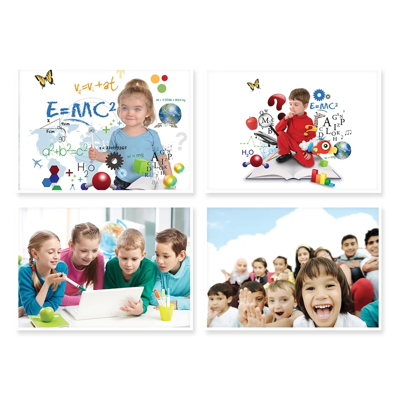 پوستر طرح کودکان کد A-1092 مجموعه 4 عددی