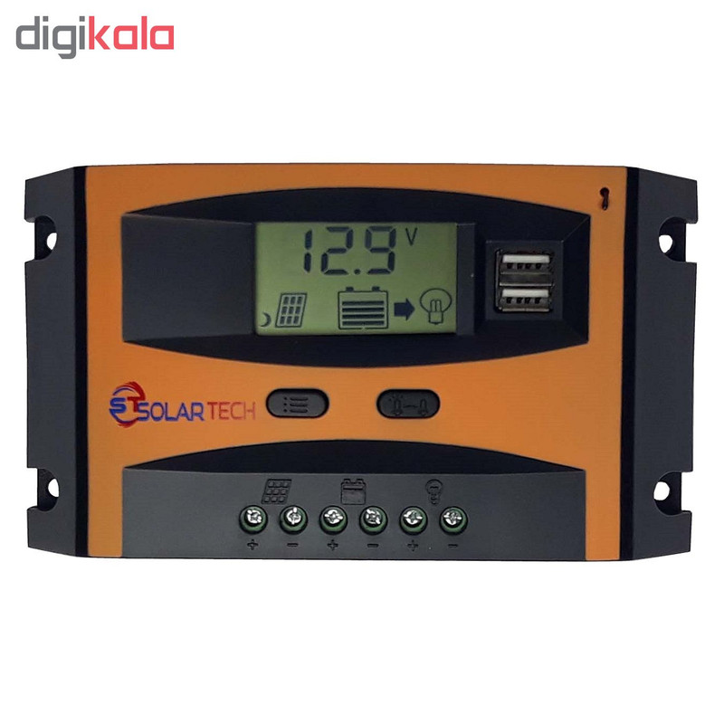 کنترل کننده شارژ خورشیدی سولار تک مدل TK10DU کد 020