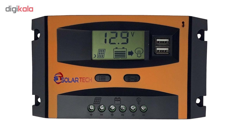 کنترل کننده شارژ خورشیدی سولار تک مدل TK10DU کد 010