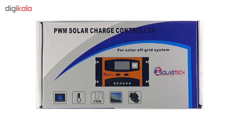 کنترل کننده شارژ خورشیدی سولار تک مدل TK10DU کد 010