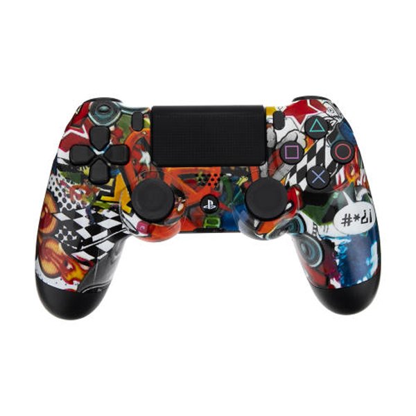 دسته بازی پلی استیشن 4 مدل CUH-ZCT2E DualShock4 طرح Graffiti 01