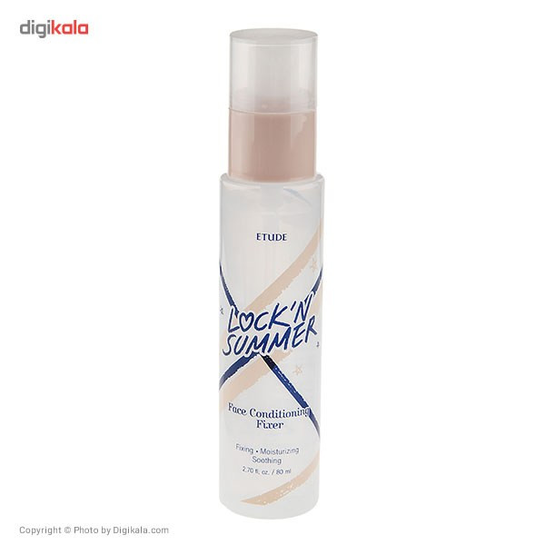 محلول تثبیت کننده آرایش اتود مدل Lockn Summer حجم 80 میلی لیتر