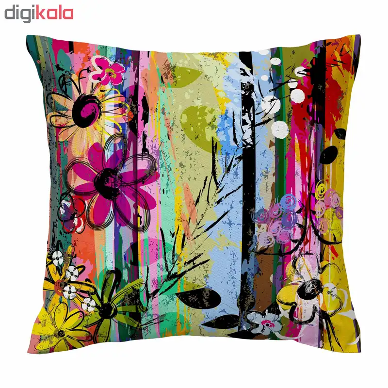 کاور کوسن طرح کوبیسم گل کد 541