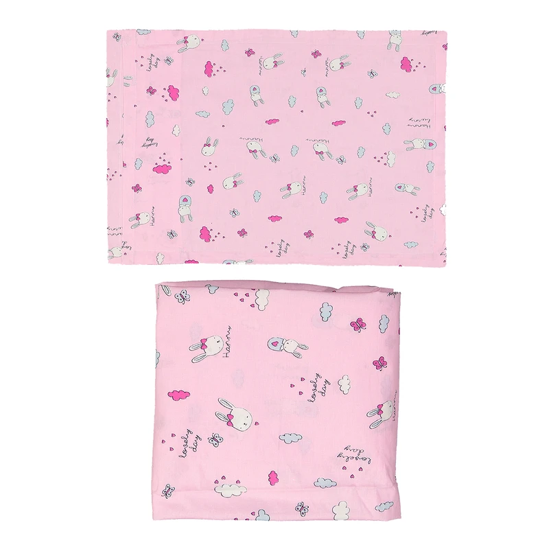 سرویس ملحفه هارمونی مدل Rabbit-80 یکنفره 2 تکه