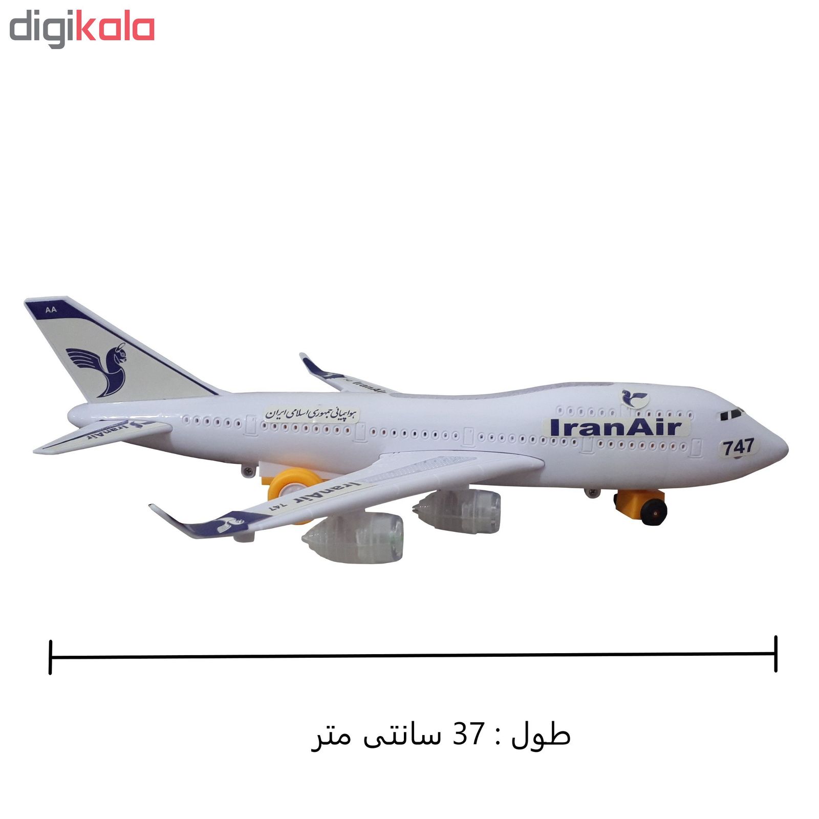 هواپیما اسباب بازی مدل ایران ایر کد 100