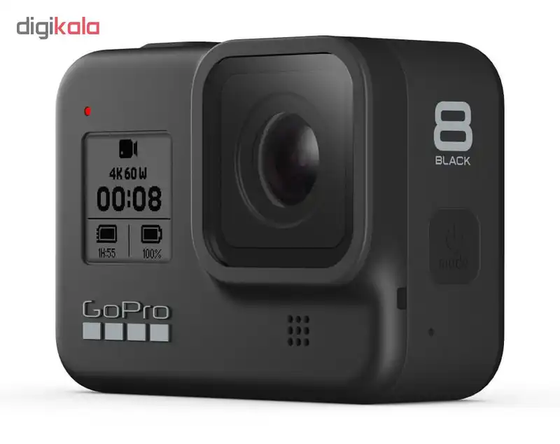 دوربین فیلم برداری ورزشی گوپرو مدل HERO8 Black به همراه کاور