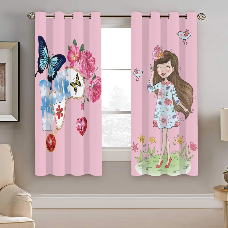 پرده نیروانا مدل pmk1477 سایز 190 × 140 سانتی متر