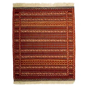 گلیم دستبافت یک متری مدل 26-113