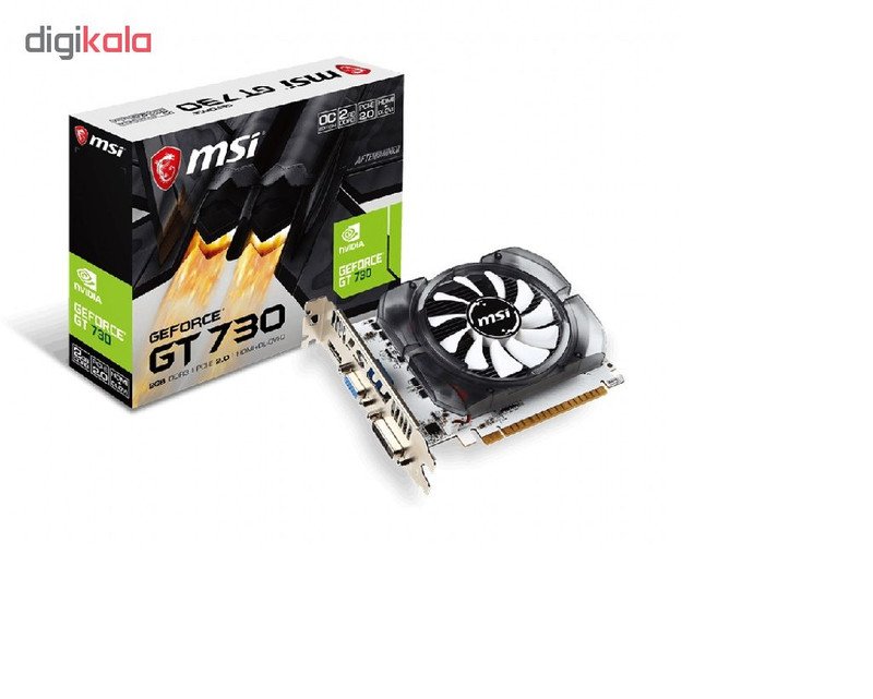 کارت گرافیک ام اس آی مدل GEFORCE GT 730 1