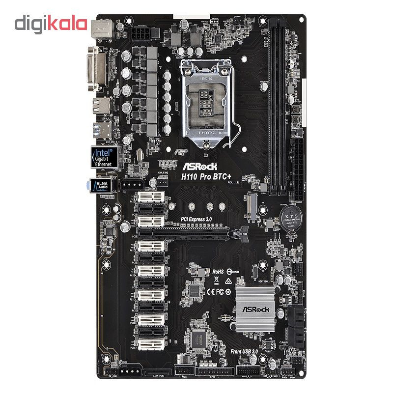مادربرد ازراک مدل H110PRO BTC PLUS