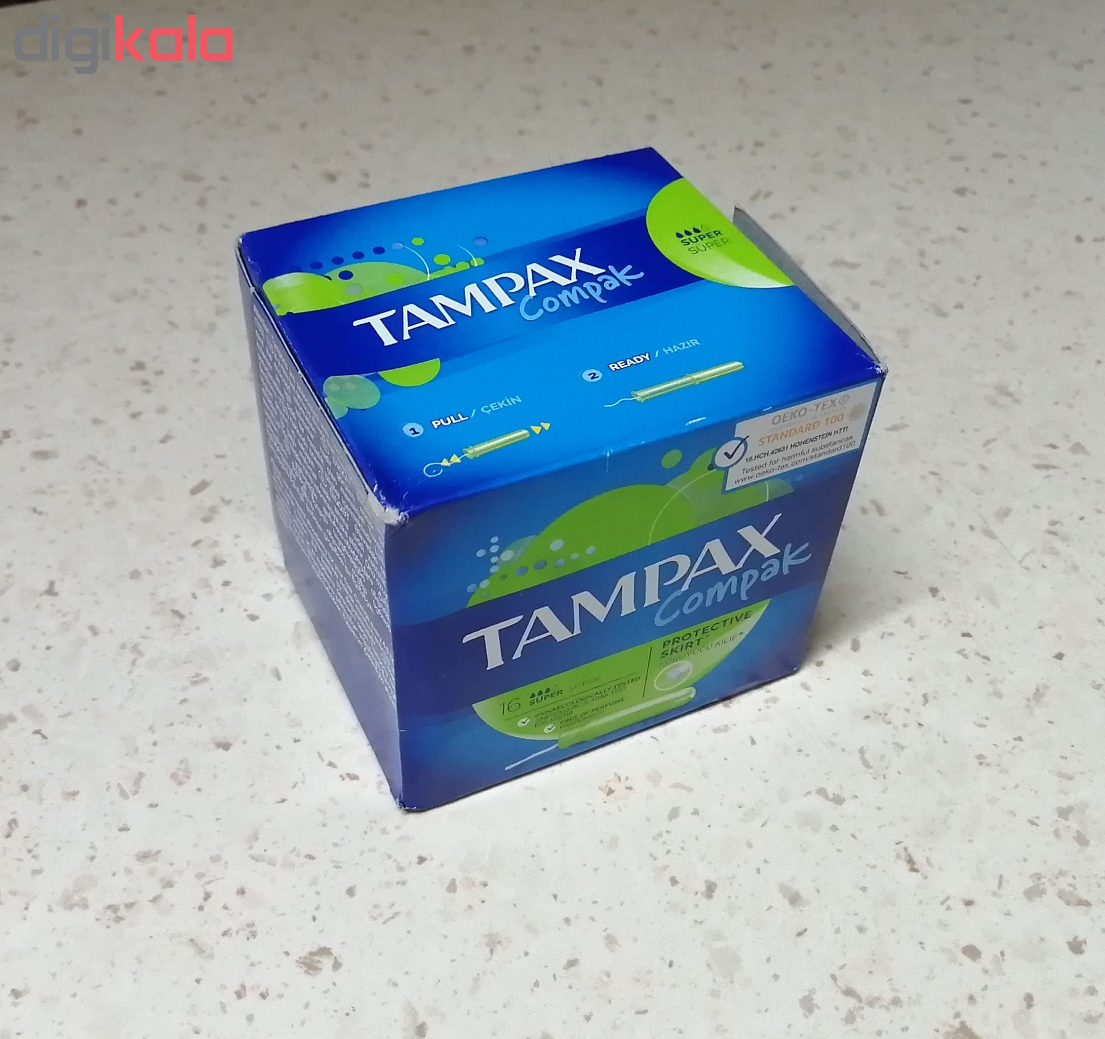 تامپون تامپکس مدل Super Compak مجموعه 2 عددی