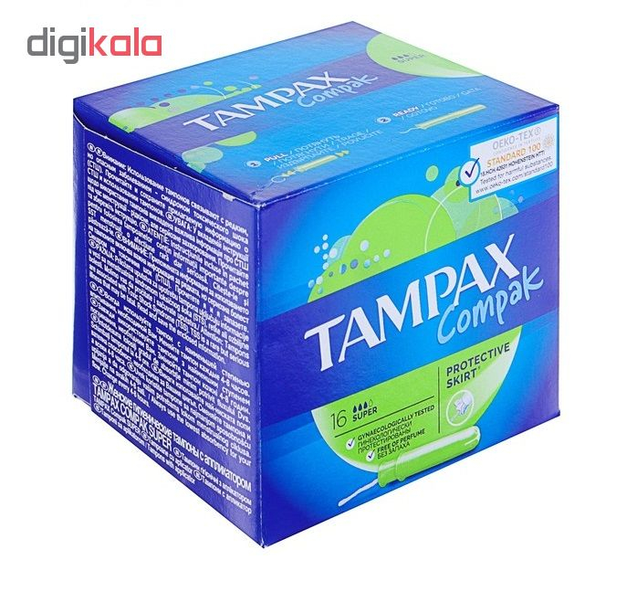 تامپون تامپکس مدل Super Compak مجموعه 2 عددی