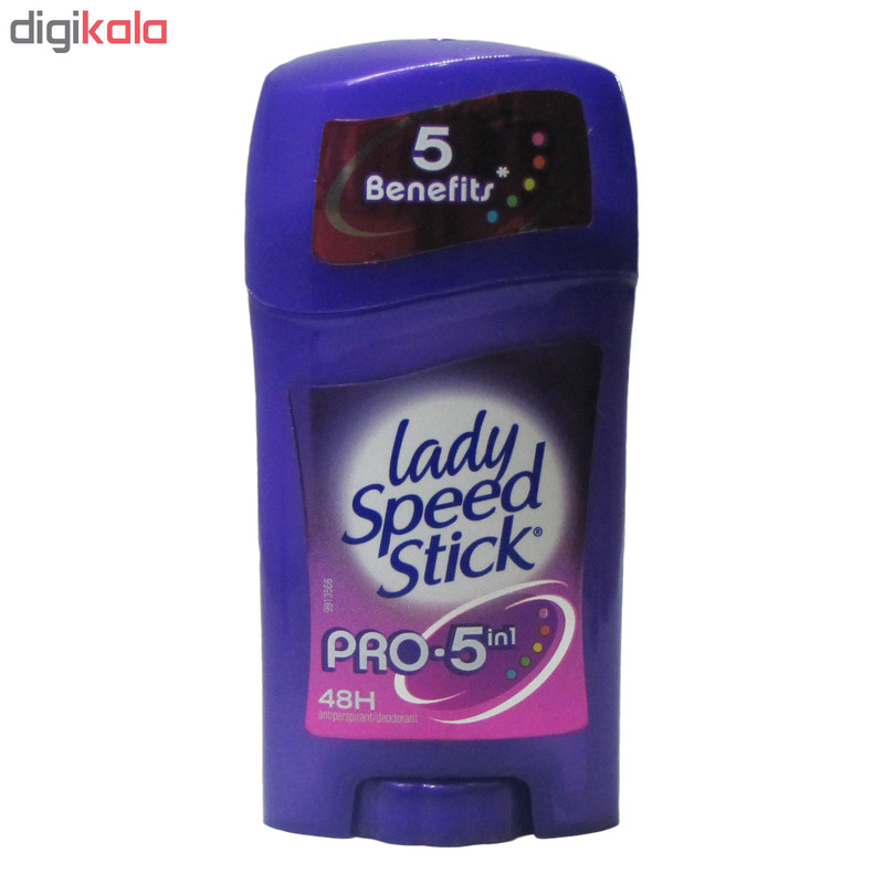 استیک ضد تعریق زنانه لیدی اسپید مدل Pro 5in1 وزن 45 گرم