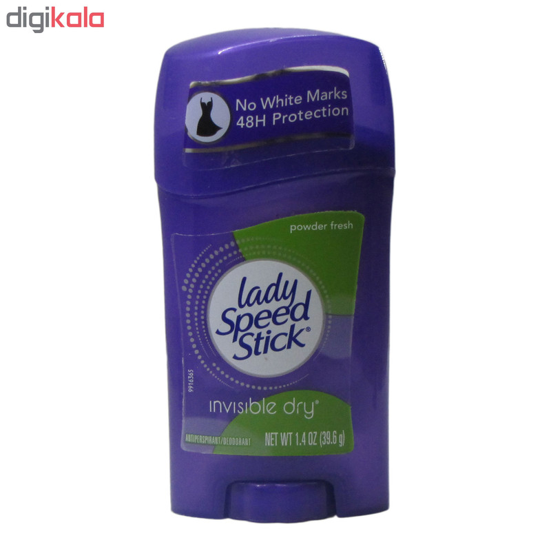 استیک ضد تعریق زنانه لیدی اسپید مدل invisible dry وزن 45 گرم