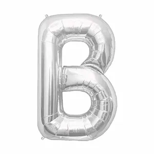 بادکنک فویلی طرح حروف انگلیسی B کد 210