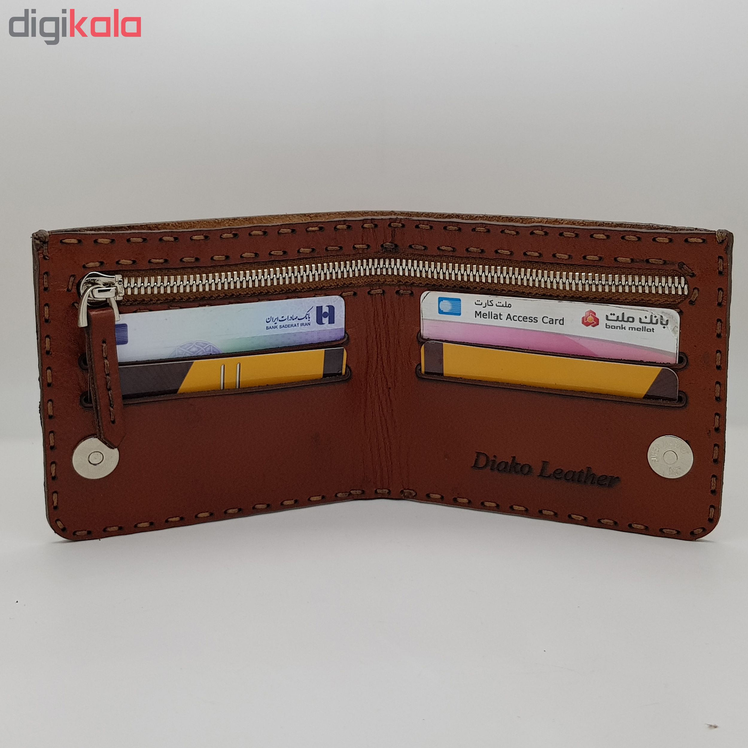 leather wallet, DIYAKO leather, model mpd100