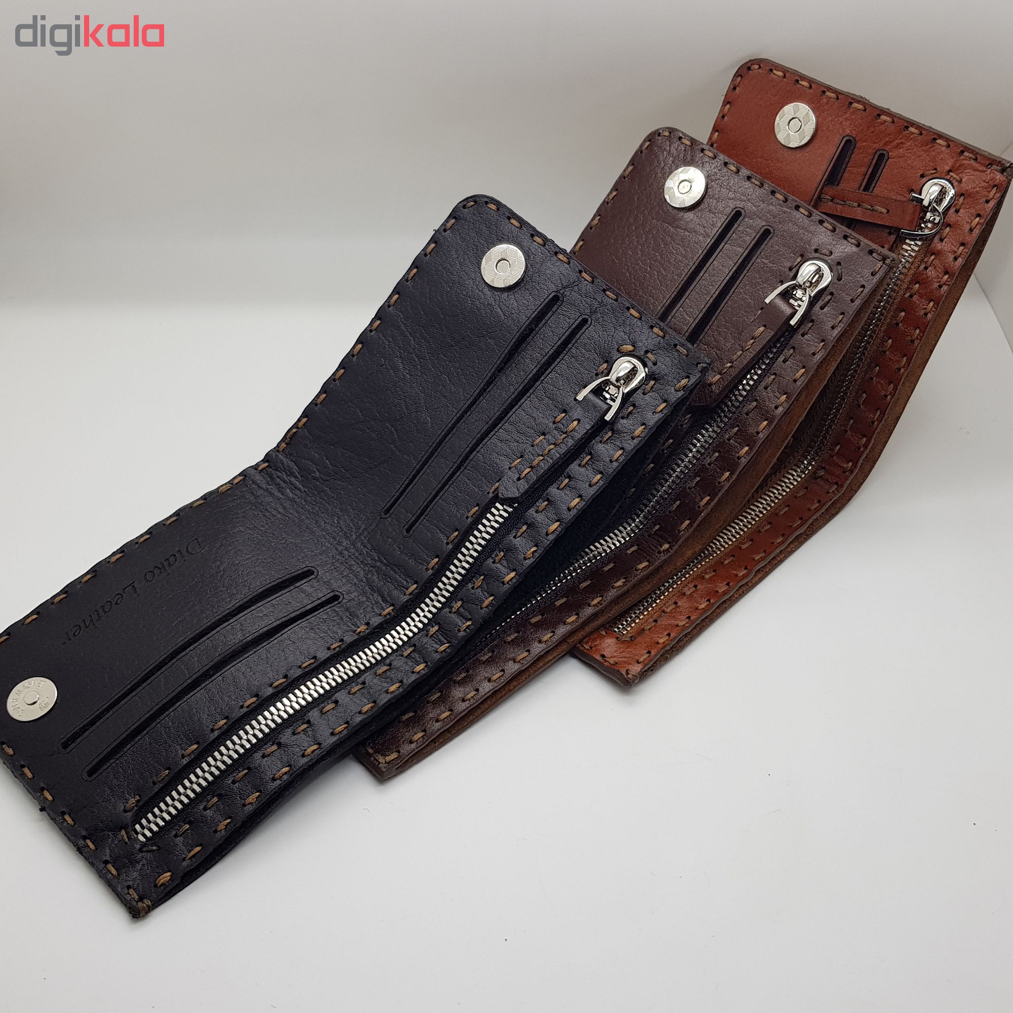 leather wallet, DIYAKO leather, model mpd100