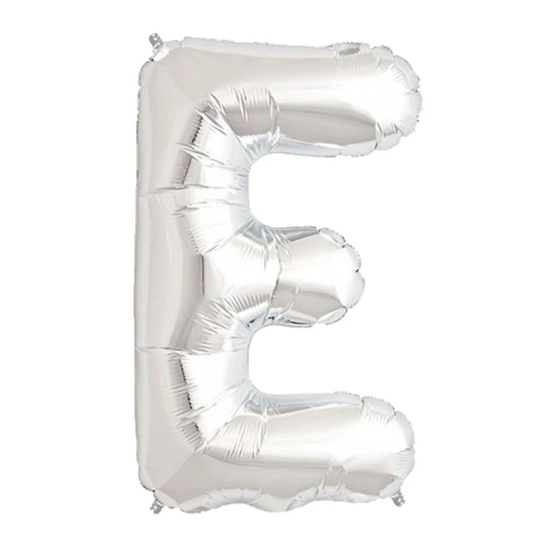 بادکنک فویلی طرح حروف انگلیسی E کد 210